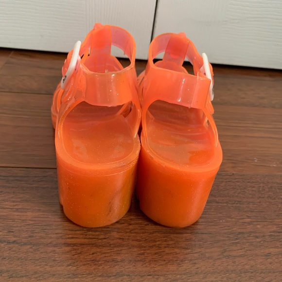 SOLD- Juju Glitter Jelly Sandal - Picture 3 of 6